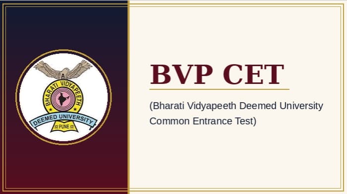 BVP CET (Bharati Vidyapeeth Common Entrance Test) preview
