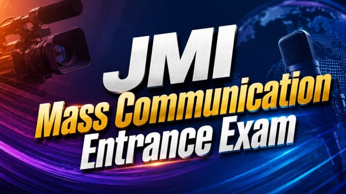 JMI Mass Communication Entrance Exam preview