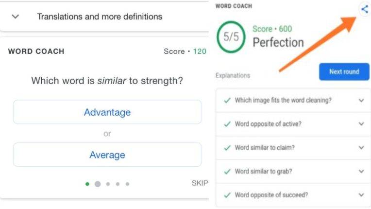 Google Word Coach- Play a Word Fun Game, Quiz & Vocabulary Builder