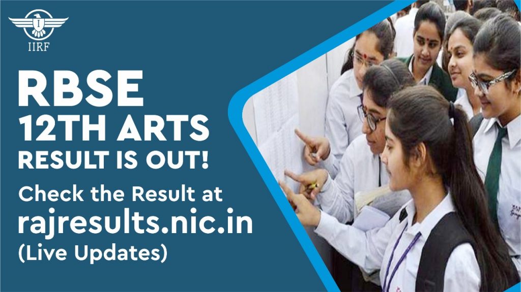 RBSE 12th Arts Result is Out! Check the Result at rajresults.nic.in (Live Updates)