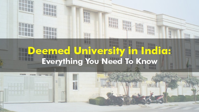 Top Deemed University in India Meaning &#038; Ranking List of Top 10 Deemed Universities