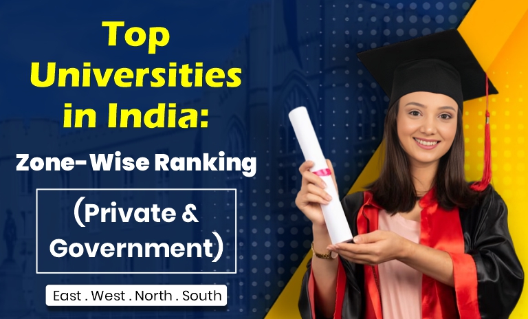 Top Universities in India 2024: Zone-Wise Ranking (Private & Government)