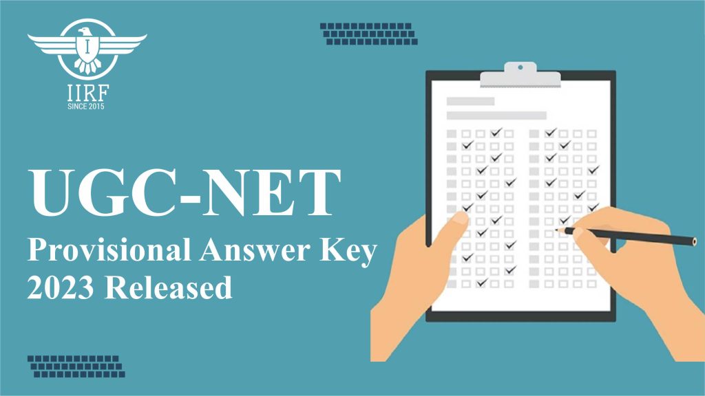 UGC NET Provisional Answer Key 2023 Released