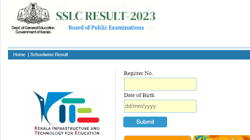 Kerala SSLC Result 2023 Live