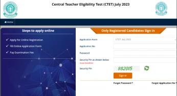 CTET 2023 July Session Admit Card Released: Download CTET Admit Card Here, Exam Cities, and More