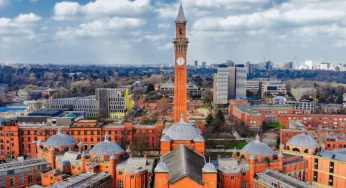 University of Birmingham Launches £1 Million Scholarships for Indian Students: Learn More about Academic Fields, Scholarship Names, Amount, and More
