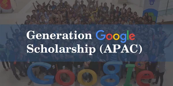 Generation Google Scholarship (APAC)